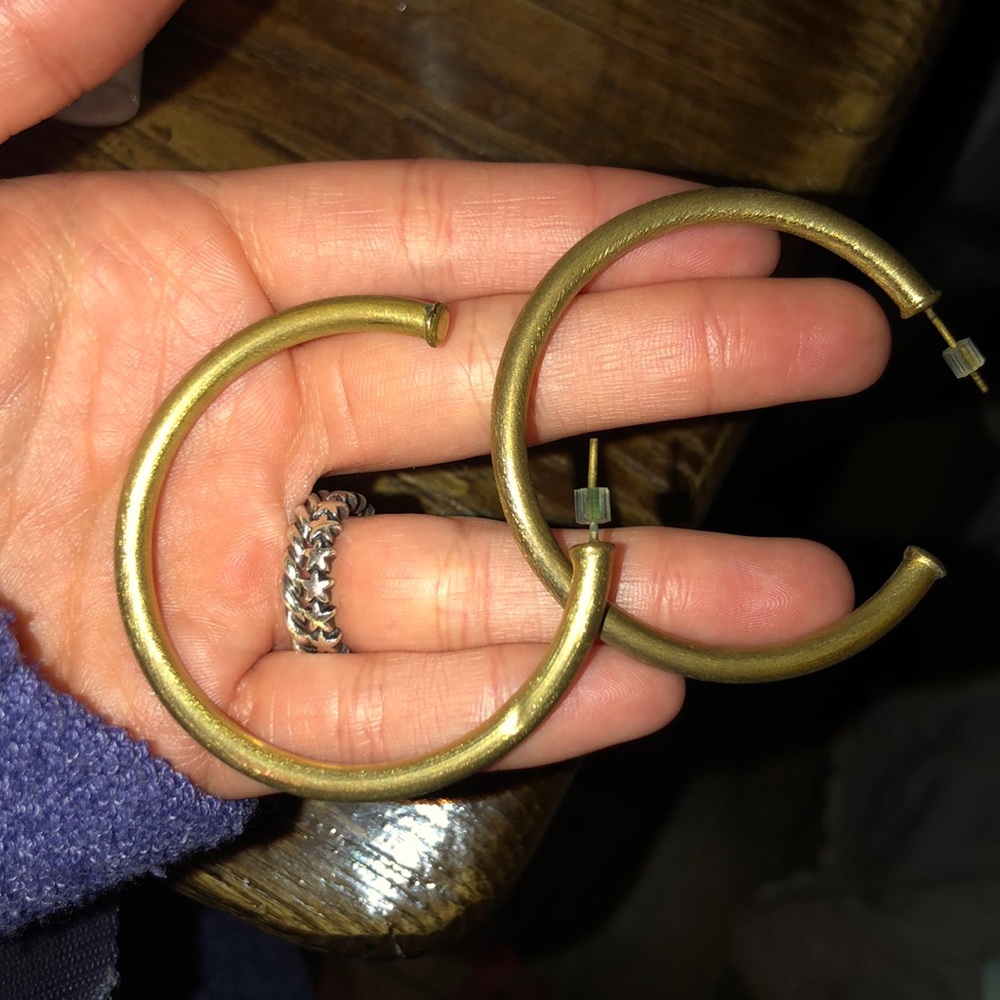 Sheila Fagl Gold Hoops